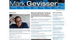 Desktop Screenshot of markgevisser.com