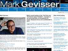 Tablet Screenshot of markgevisser.com
